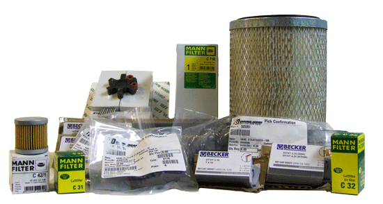 offering filters and supplies for your vacuum pumps and blowers
